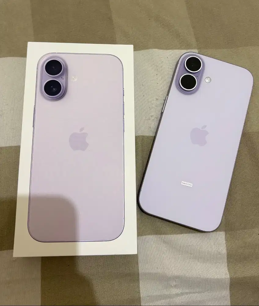 Iphone 17 basic lilac 256GB GARANSI ON