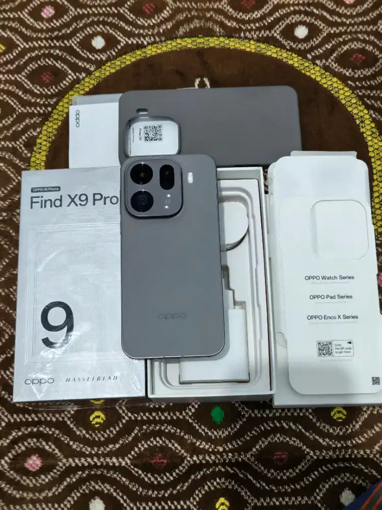 Oppo Find X9 Pro Titanium Ram 16GB - 512Gb Fullset Original