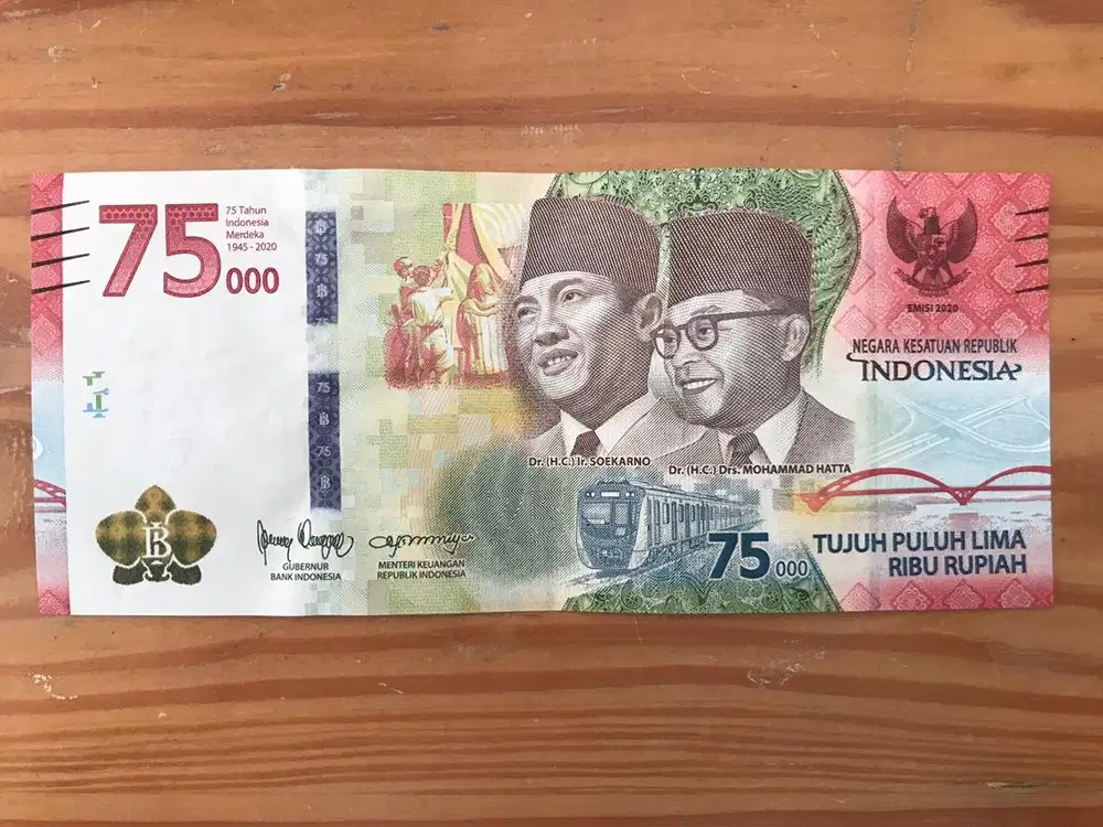 Uang Edisi Kemerdekaan RI 75