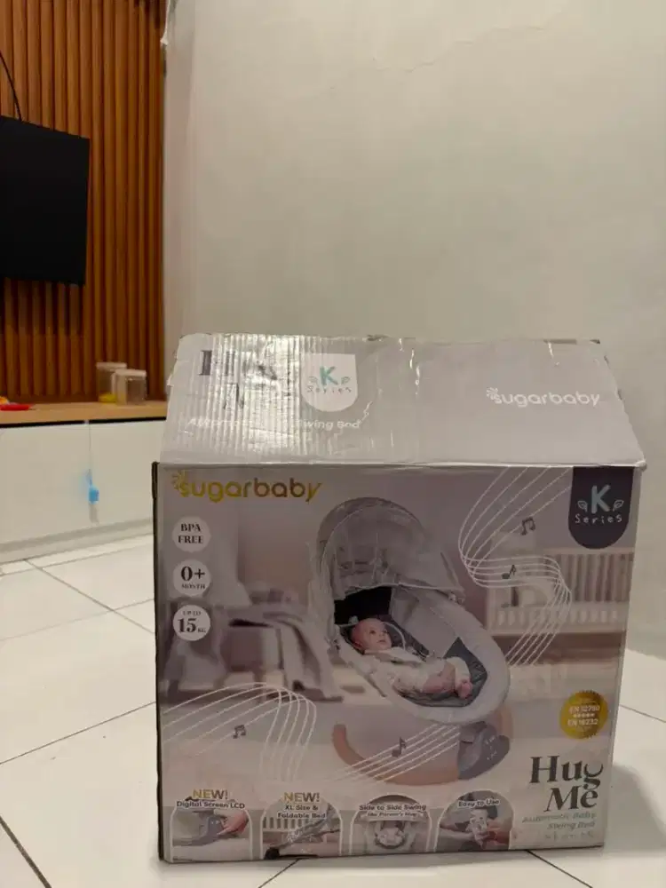 Bouncer Sugar baby hug me k series automatic swing bed