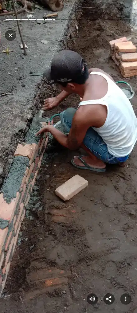 tukang batu berpengalaman