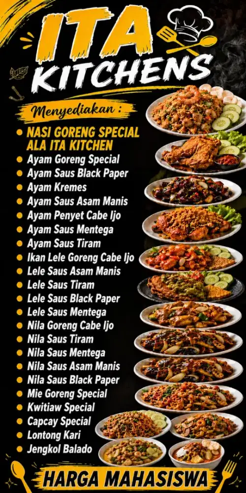 Cari tukang masak chinise food berpengalaman