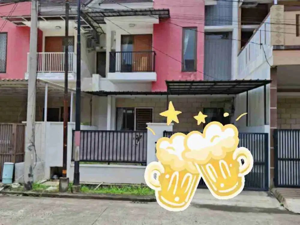 termurah rumah cluster taman sari extention harapan indah bekasi