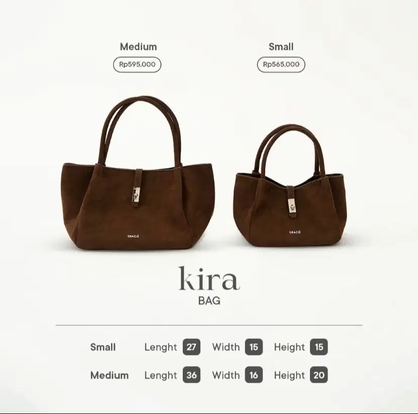 HANDBAG KIRA BAG FROM GRACIE