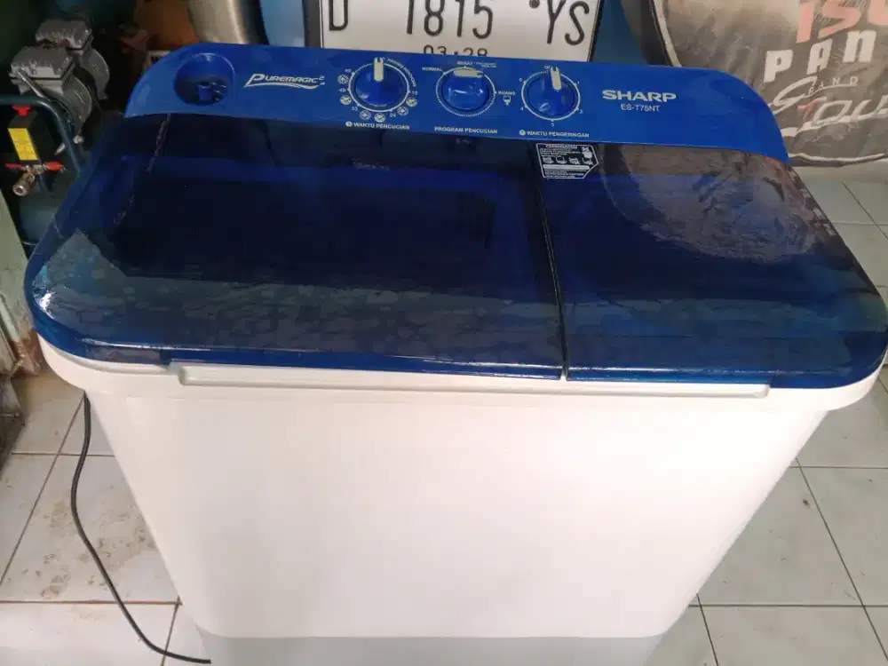 Mesin Cuci Sharp 7,5 Kg Original