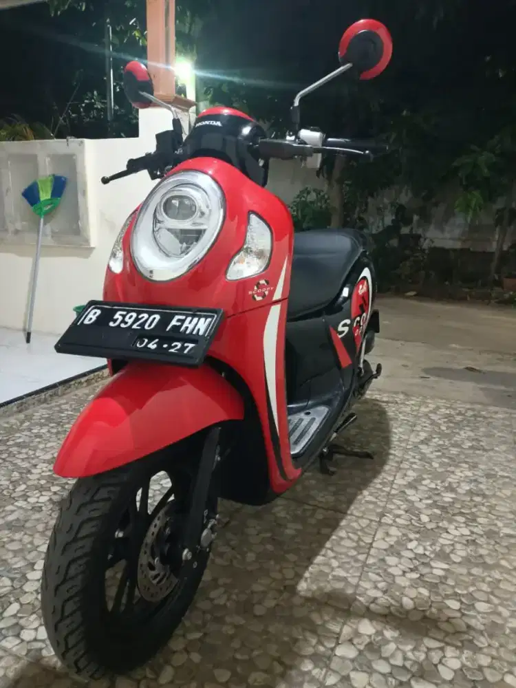Honda Scoopy Sporty 2022 / motor scoopy metic / motor metic murah