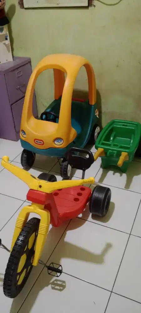 Mobilan sepeda gerobak