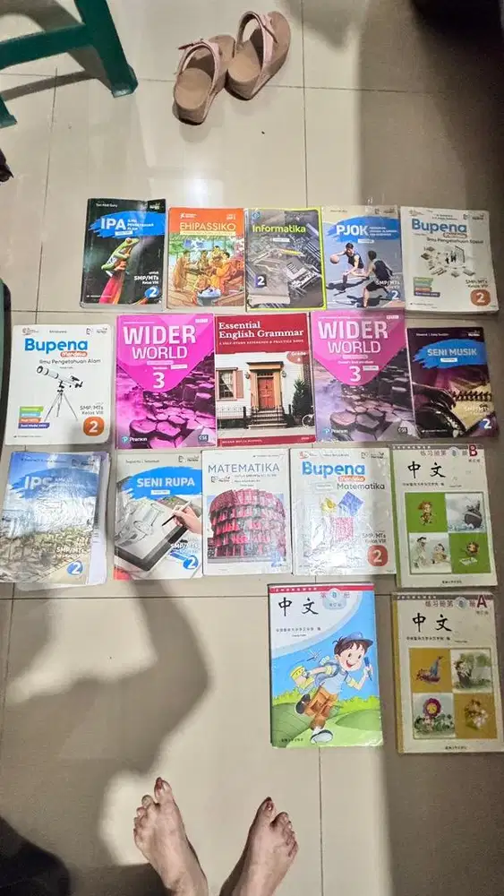 Buku cetak kelas 8 ( SMP 2)