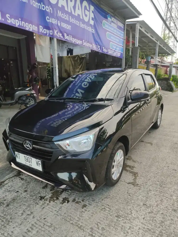 New ayla M 1000cc manual 2024 km 50 rb siap pakai wrna favorit