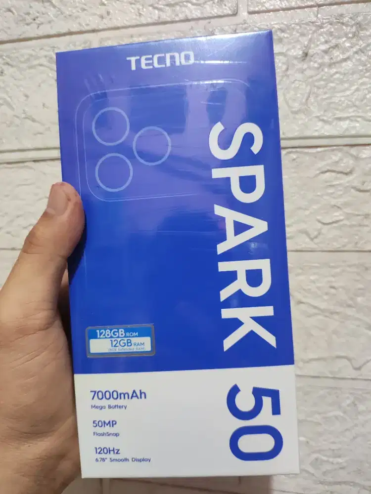 Tecno spark 50 4/128 Garansi Resmi