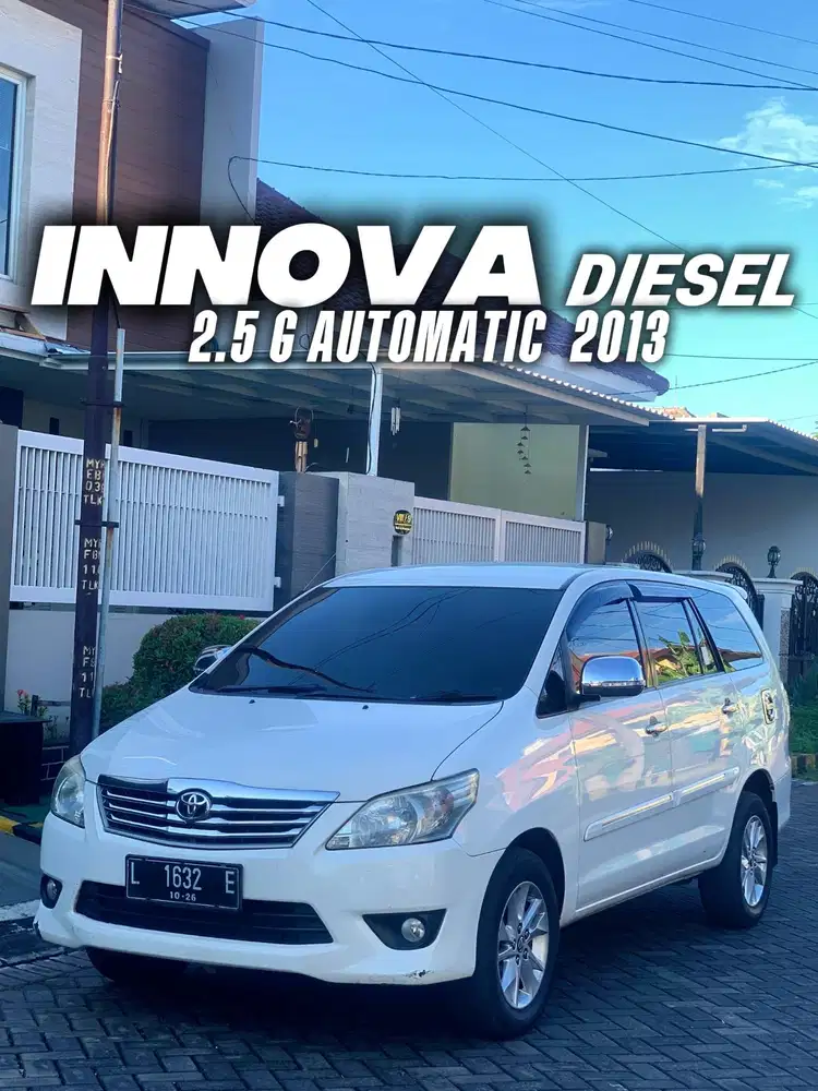 Toyota Kijang Innova 2.5 G Automatic Diesel Solar