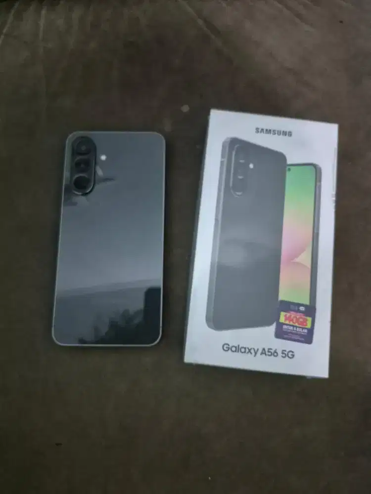Samsung A56 Ram 8/256
Fullset
Mulussss