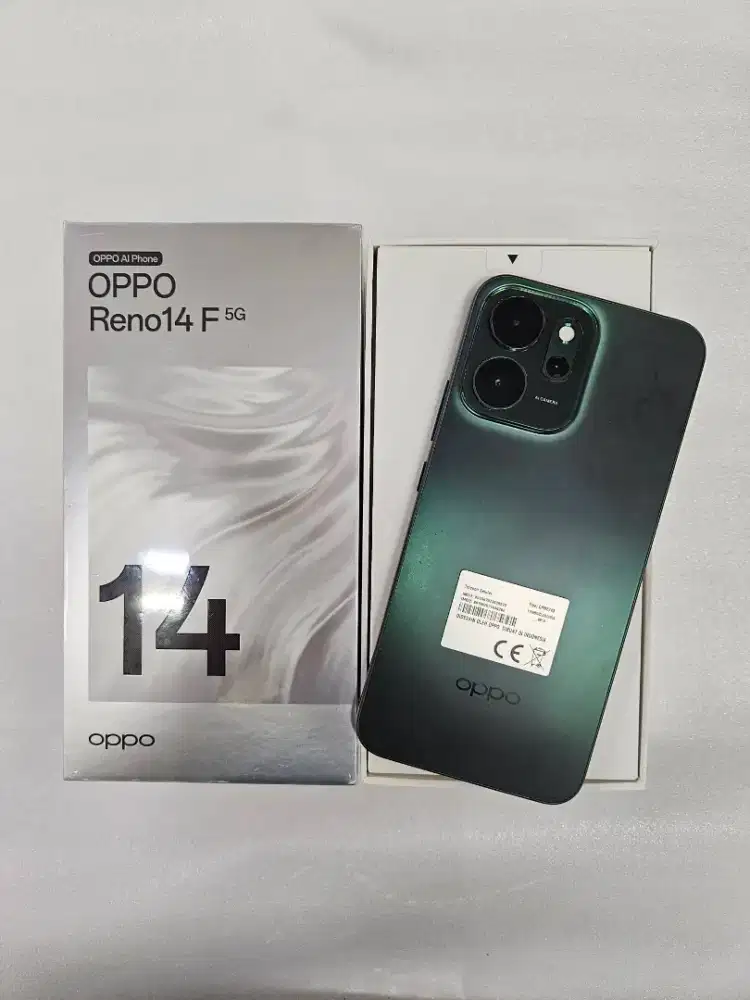OPPO RENO 14F 5G 8/128GB garansi resmi