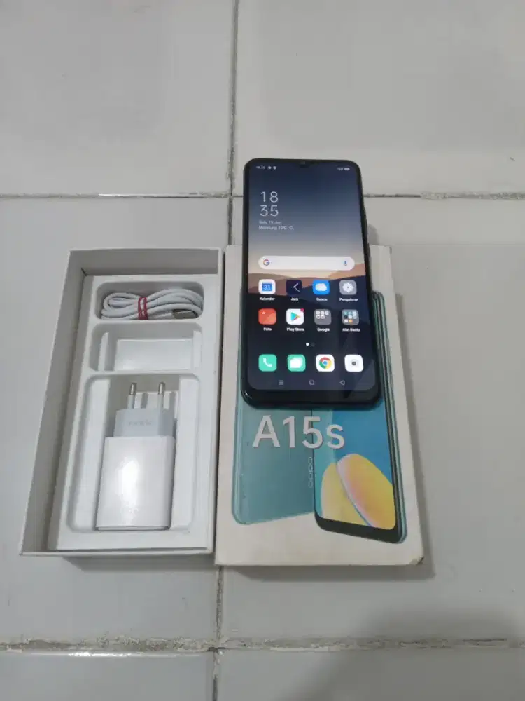 OPPO A15s Ram 6/128GB fulset