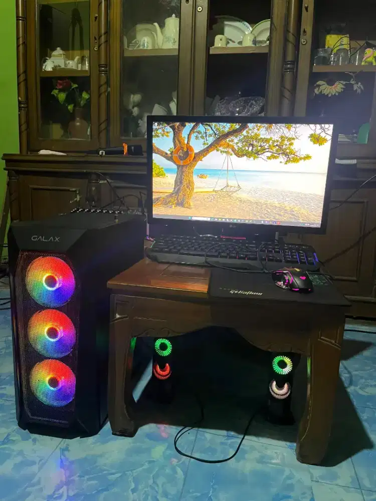 Jual pc 1 unit lengkap