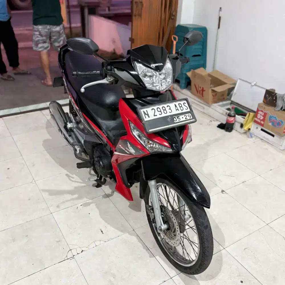 Honda Supra X 125 2019 Plat N Malang Barang Low KM 40RB