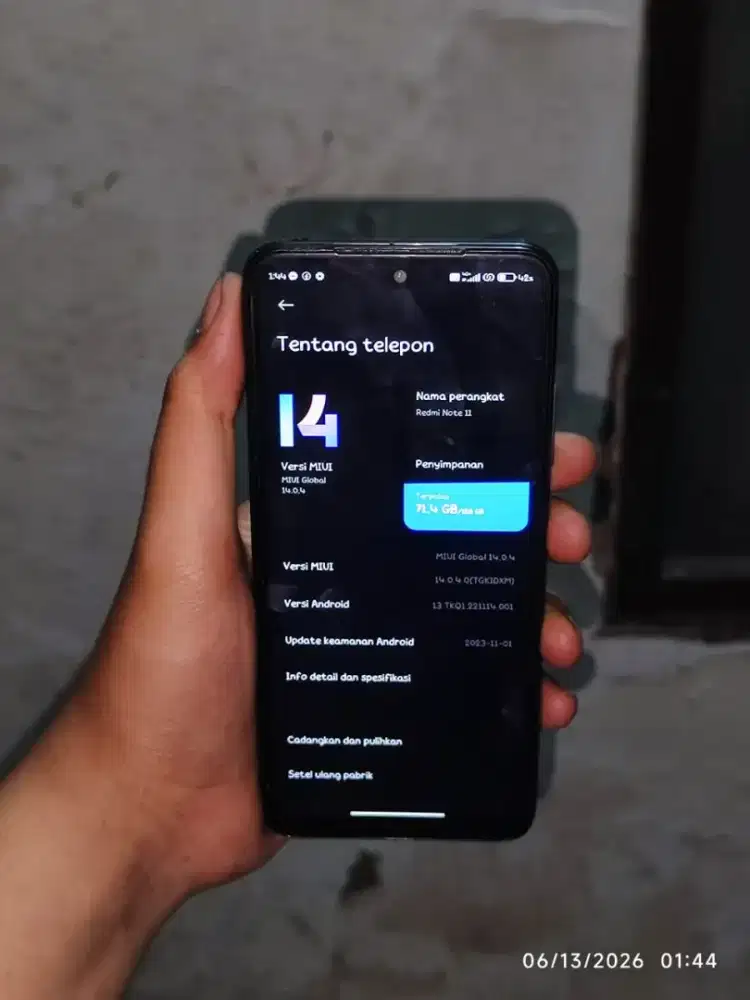 Redmi note 11 6/128