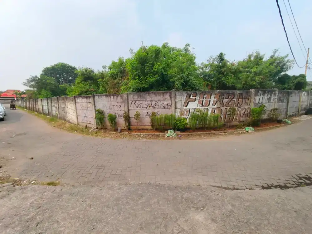 Tanah Luas 9115 meter jln daan mogot tanah Tinggi batuceper