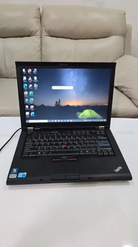 Lenovo ThinkPad T410 Core i5 RAM 8GB SSD 128GB Siap Pakai