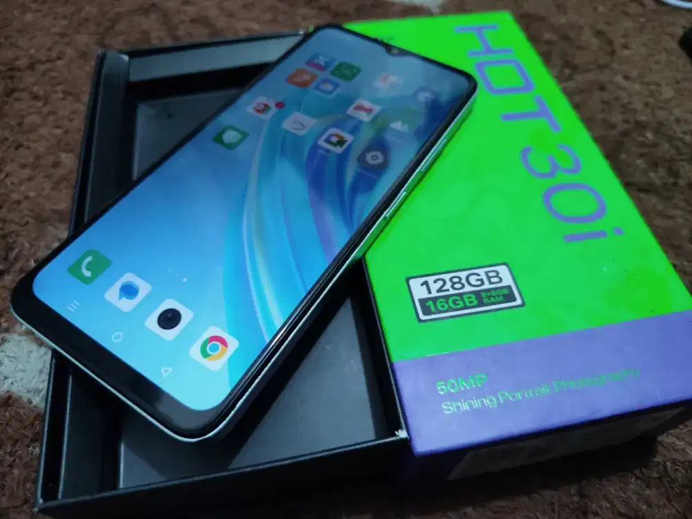 Infinix hote 30i ram 8+8/128Gb fullset full original no minus
