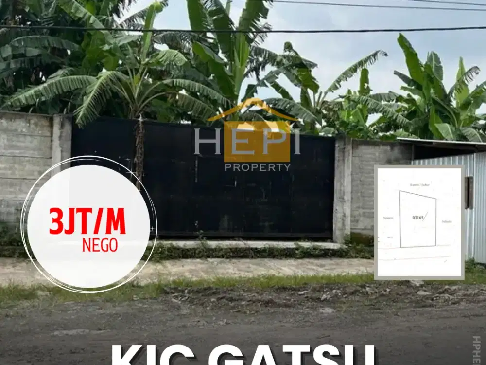 Dijual Kavling di Kawasan Industri Candi KIC Gatsu Ngaliyan Semarang