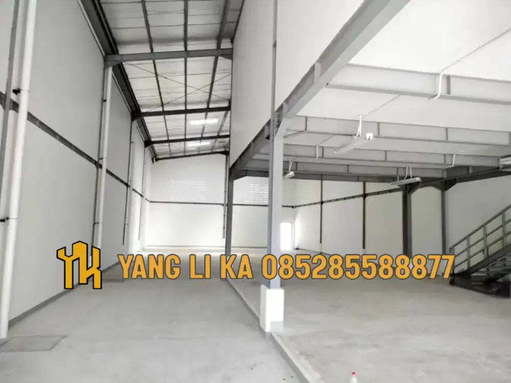 Dijual Cepat Gudang Three in One Building Siap Pakai Dengan Luas 11,5x110 Jababeka Cikarang Jawa Barat
