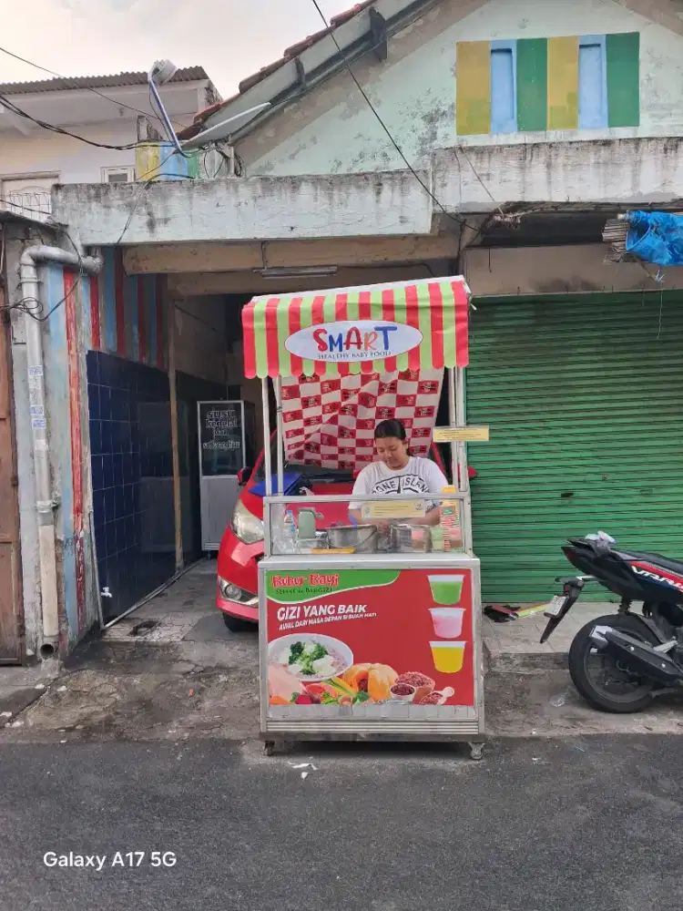 Jaga stand bubur bayi