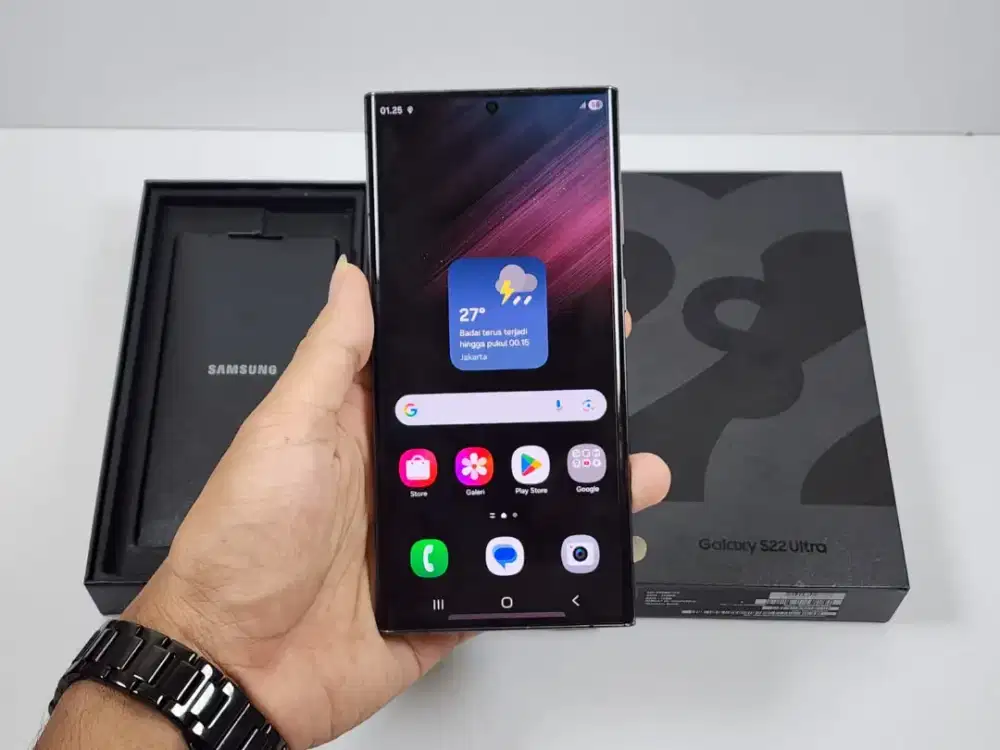 Samsung S22 Ultra 5G NFC 12/256 fullset Resmi SEIN