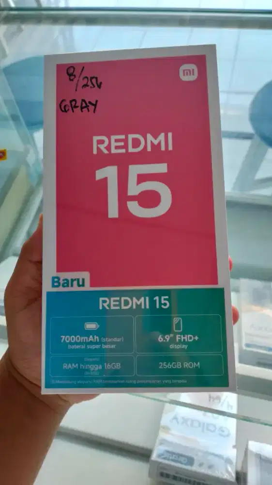 Xiaomi redmi 15 (8/256) new spesial promo