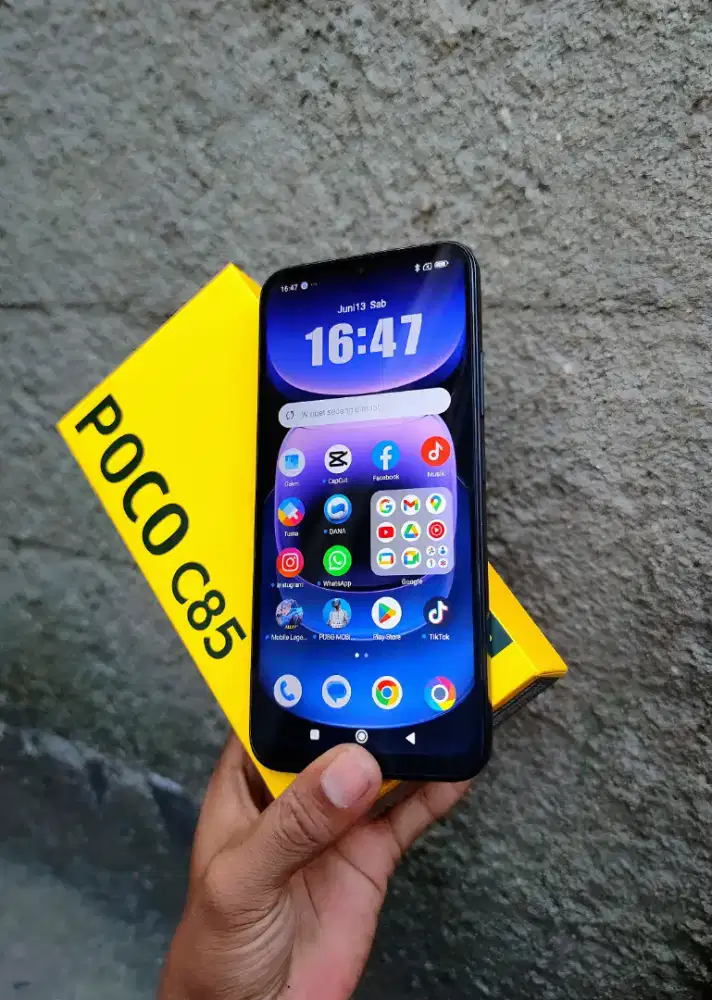 Poco c85 mulus full ori like new Ram 8/256gb siap pakai