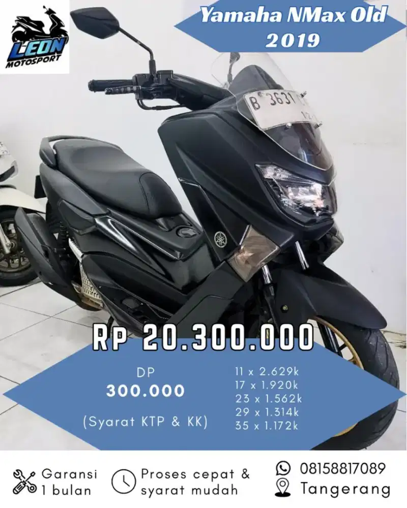 Yamaha nmax old 2019, jual beli motor seken
