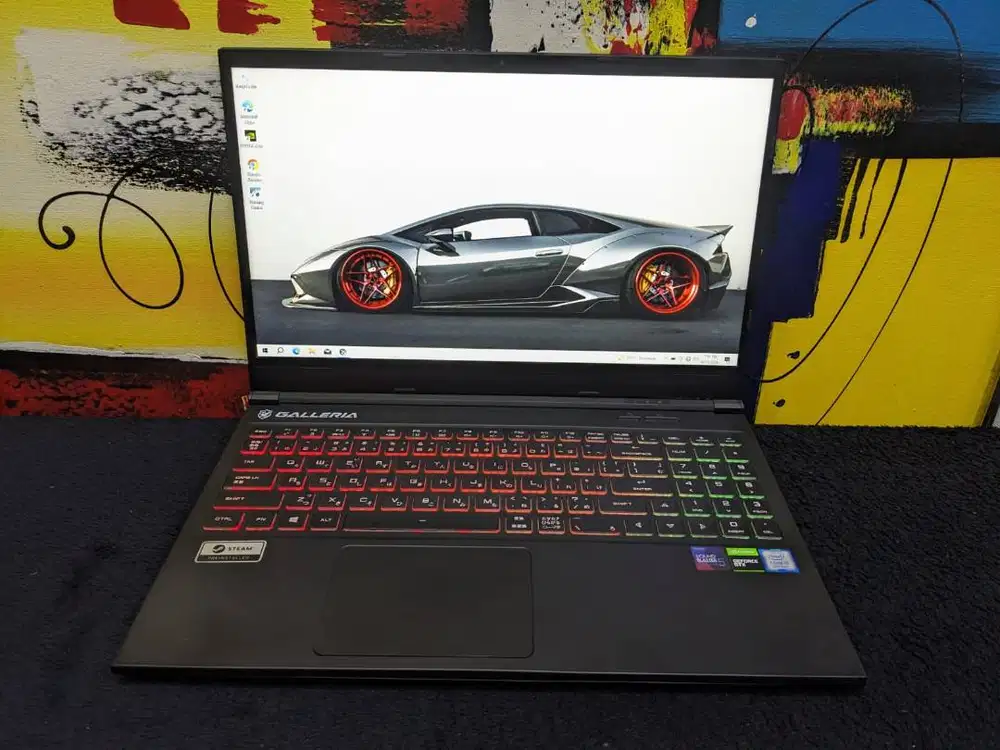 Laptop Gaming Galleria GCR1650GF Core i5 Gen 9 8/128 Nvidia GTX 1650 4