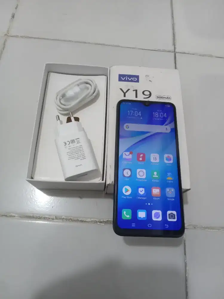VIVO Y19 Ram 8GB fulset