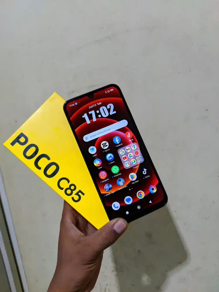 Poco c85 mulus full ori like new Ram 8/256gb siap pakai