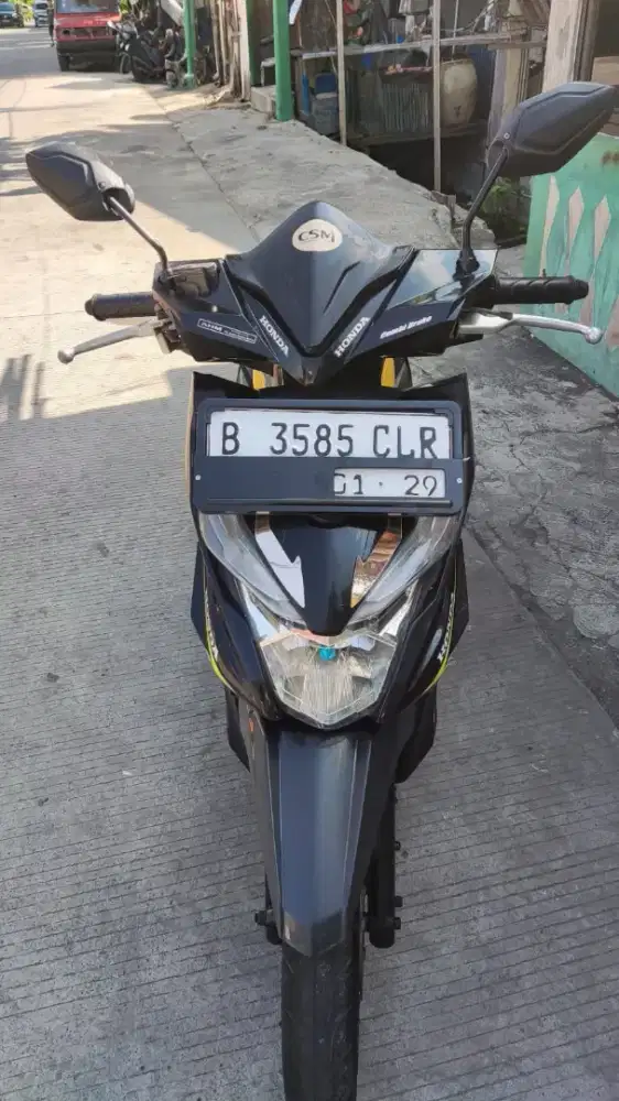 HONDA BEAT ECO TH 2018 SURAT LENGKAP KONDISI GRESS PEMAKAIAN EX WANITA