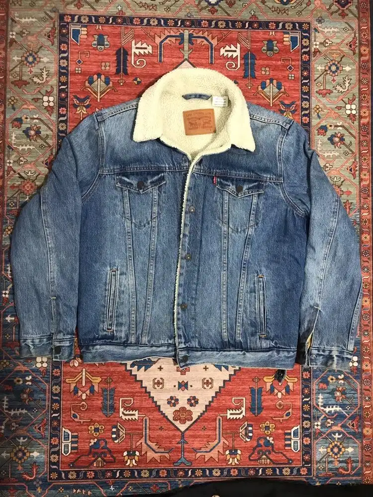 Levi's Sherpa Trucker Original Store Resmi mulus
