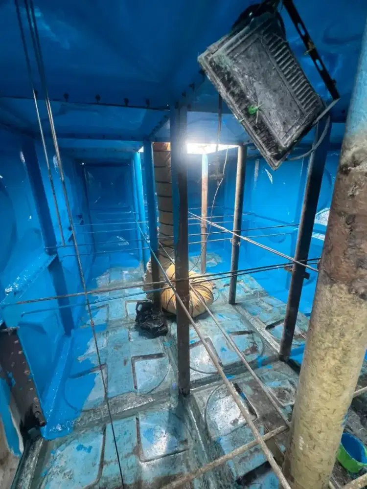 Perbaikan Roof Tank yang Bocor