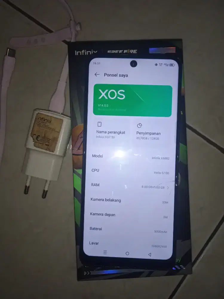 Infinix Hot 50 8+8/128 NFC