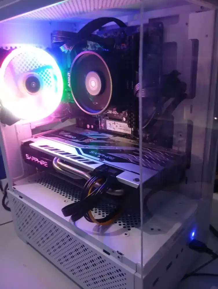 PC AMD RYZEN 3 1200 VGA RX 580 RAM 8GB
