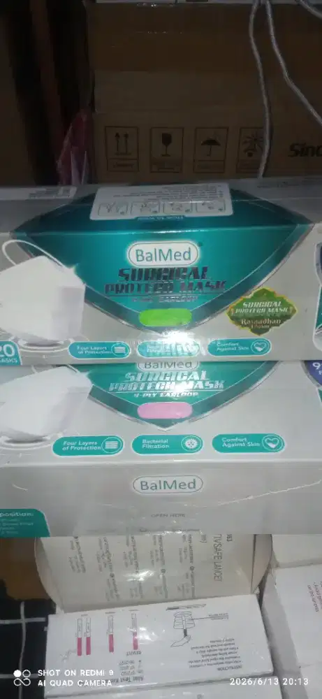 Masker 4ply Earloop Balmed
