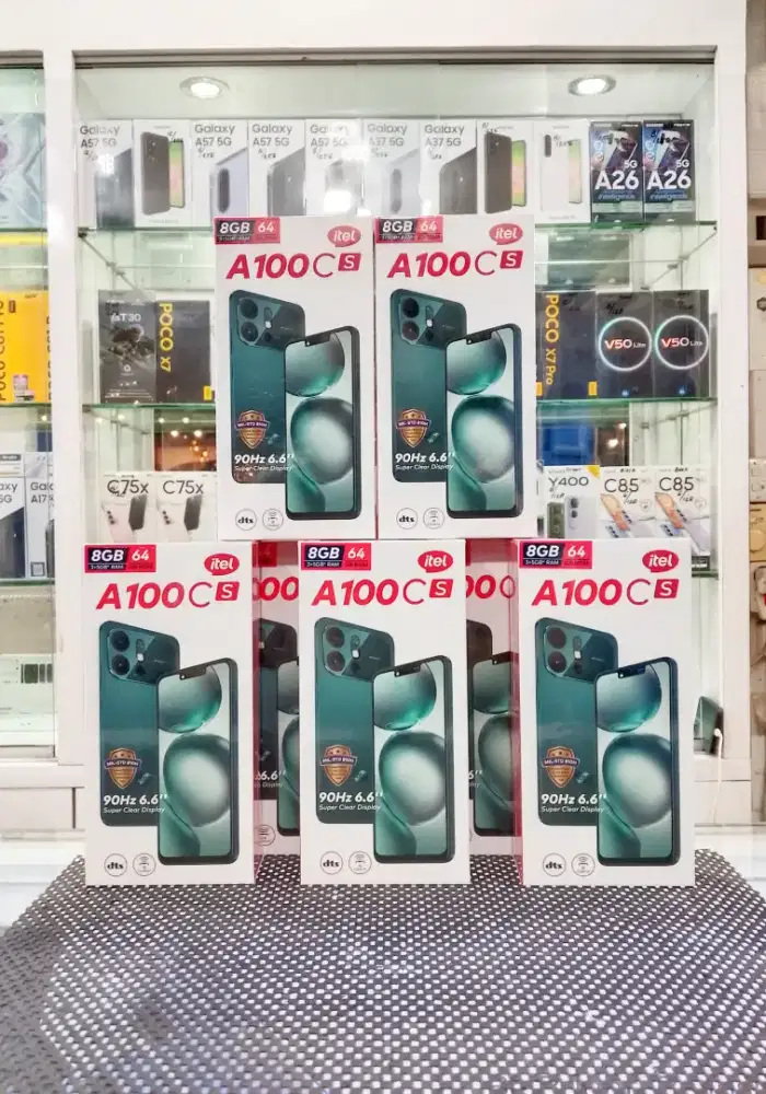 BARU..ITEL A100Cs RAM 8/64 SEGEL/GARANSI RESMI.