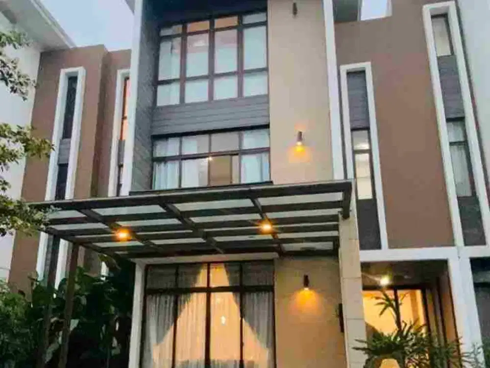 Rumah 3 Lantai Full Furnish di Summarecon Bekasi