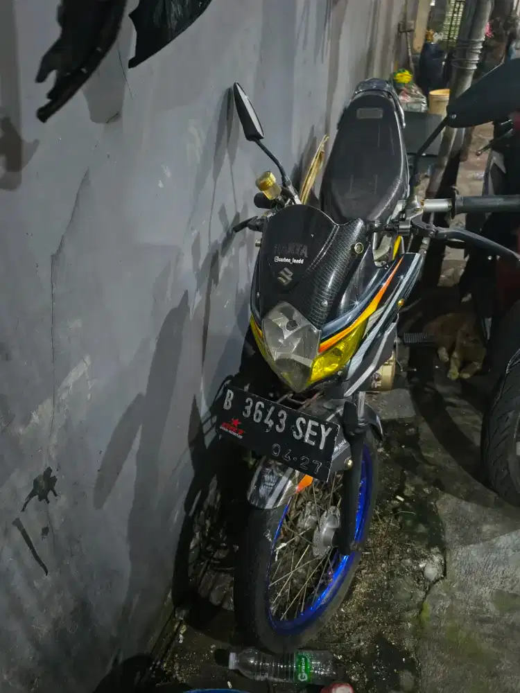 Jual motor satria fu apa adanya
