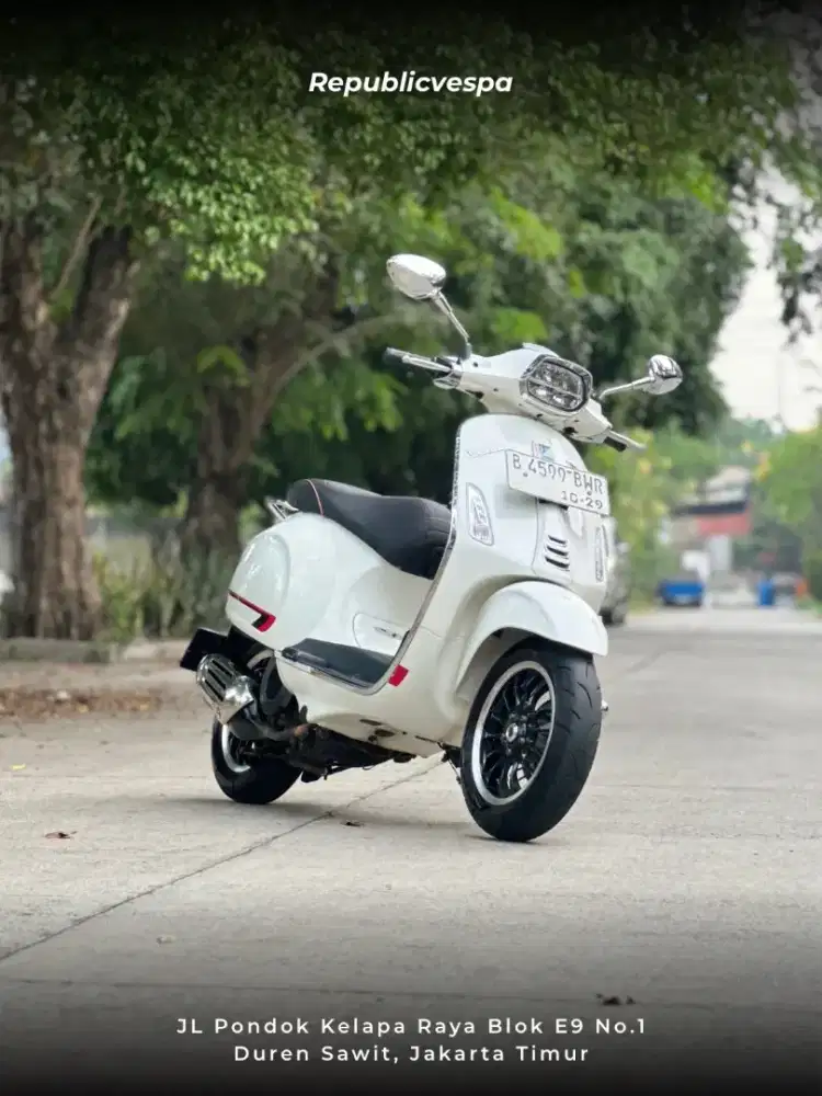 DIJUAL VESPA SPRINT 150 IGET ABS LED THN 2019 PERFECT CONDITION