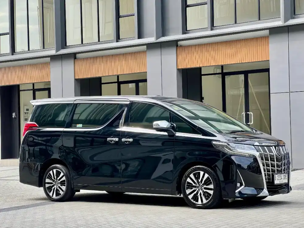 Toyota alpard facelif 2018
