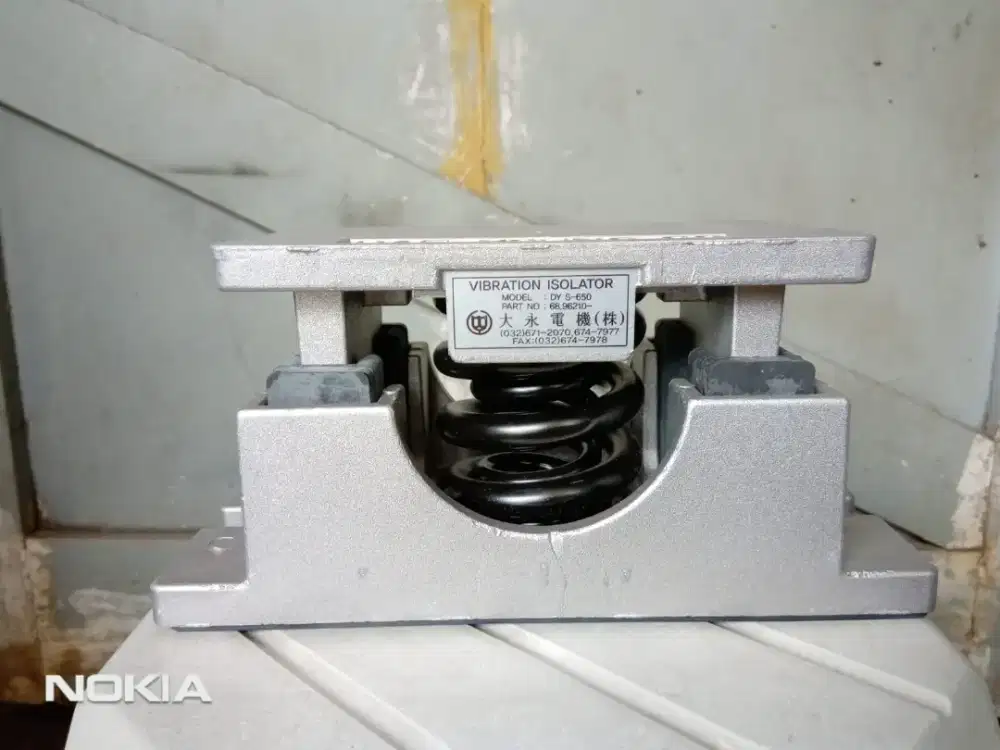 Spring mounting 650 KG