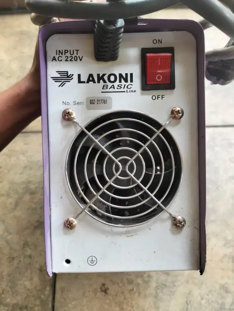 Las listrik 450wat model  BASIC 123iX
