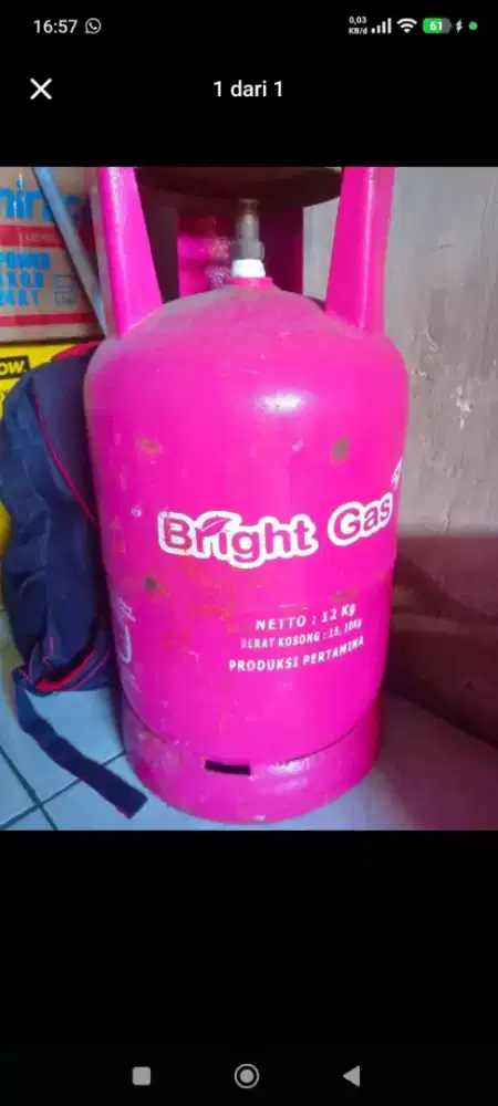 Di cari Tabung bright gas 12kg