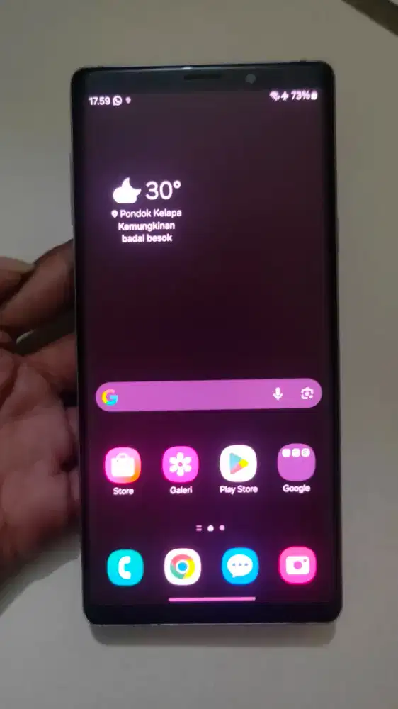 Samsung note 9 sein 6/128
