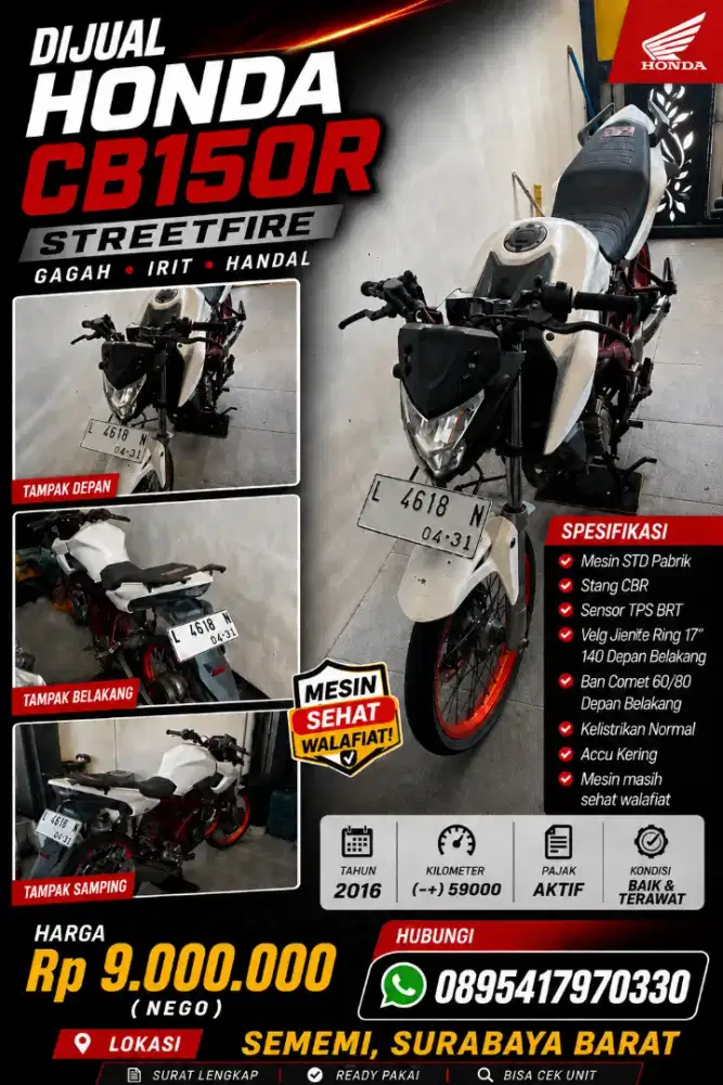CB 150 R       .